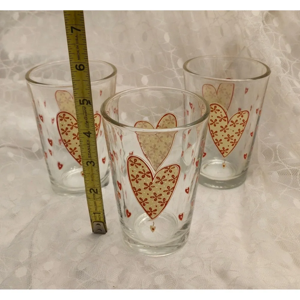 Heart Glasses (2 ) Vintage?
